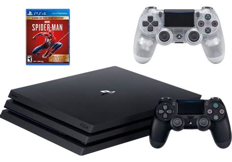 Sony PlayStation 4 Pro 1TB Console Bundle W / DualShock 4 .